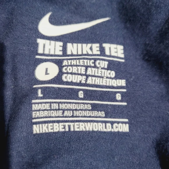 The Nike Tee Tennessee Titans Blue Short Sleeve T-shirt Unisex Size Large Cotton - Picture 8 of 9